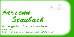 adrienn staubach business card